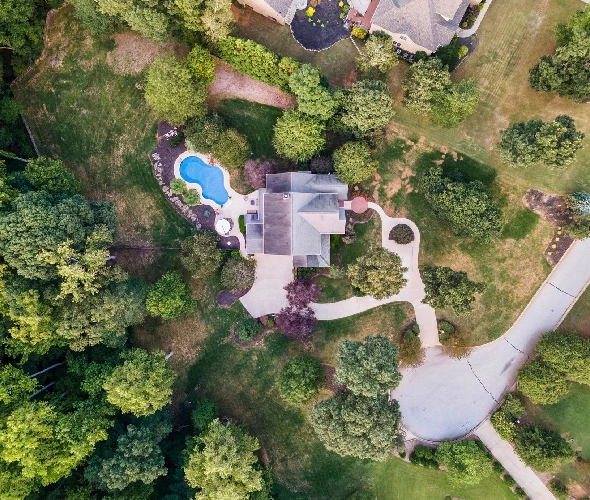 Drone videography for real estate in Travelers Rest SC